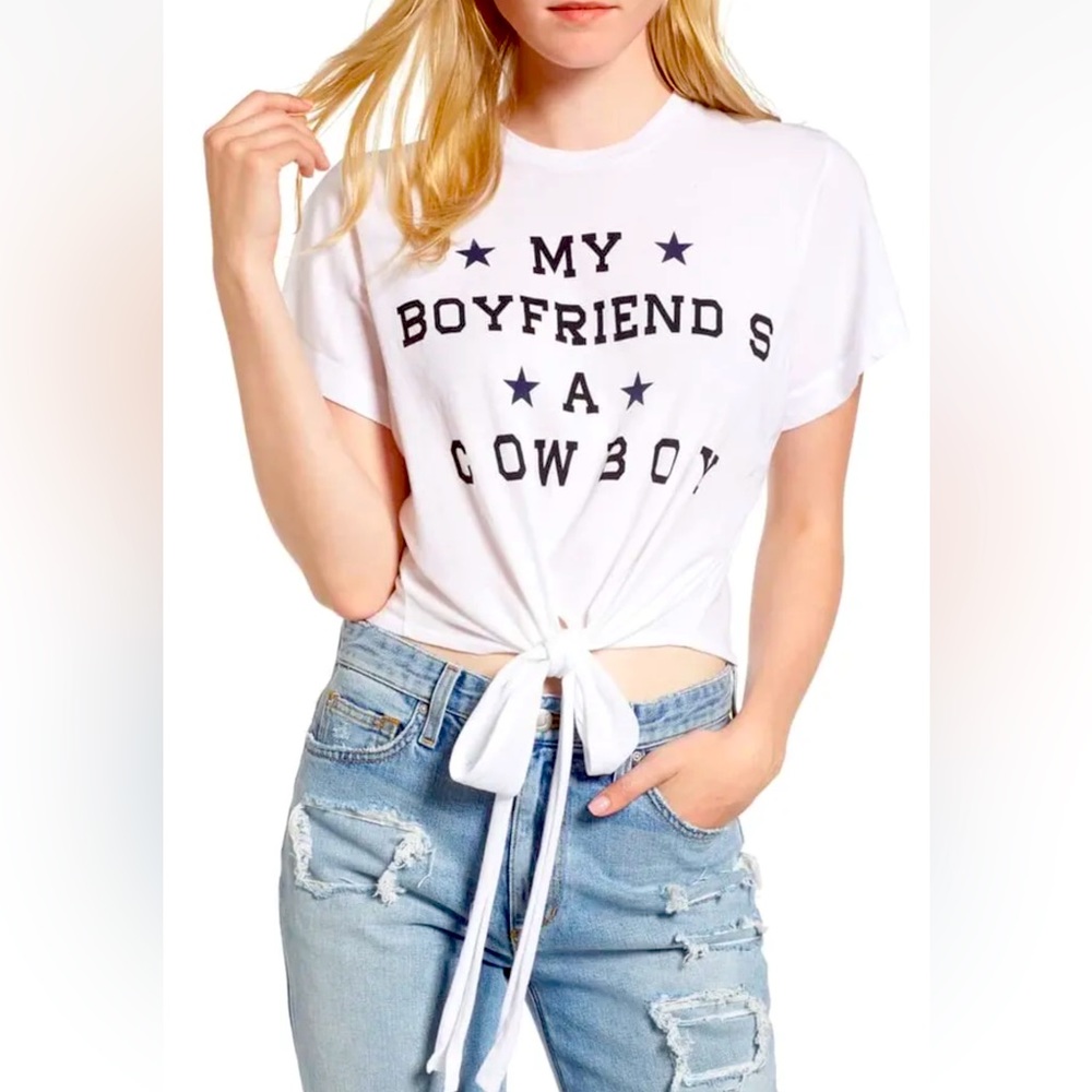 WILDFOX My ⭐️Boyfriend⭐️ Is ⭐️A ⭐️Cowboy 🤠 T-Shirt - Picture 2 of 5